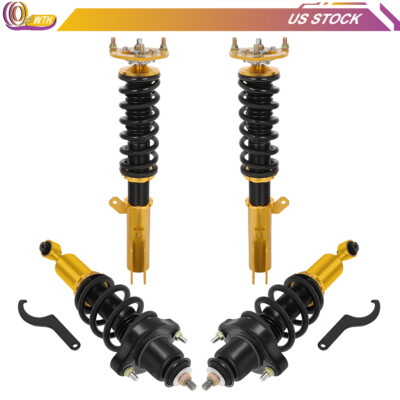 Complete Coilover Kits For 08-16 Mitsubishi Lancer Adj Height Shocks Struts