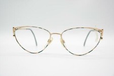 Vintage JOOP 319-014 Gold Silver Green Oval Glasses Eyeglass Frame NOS
