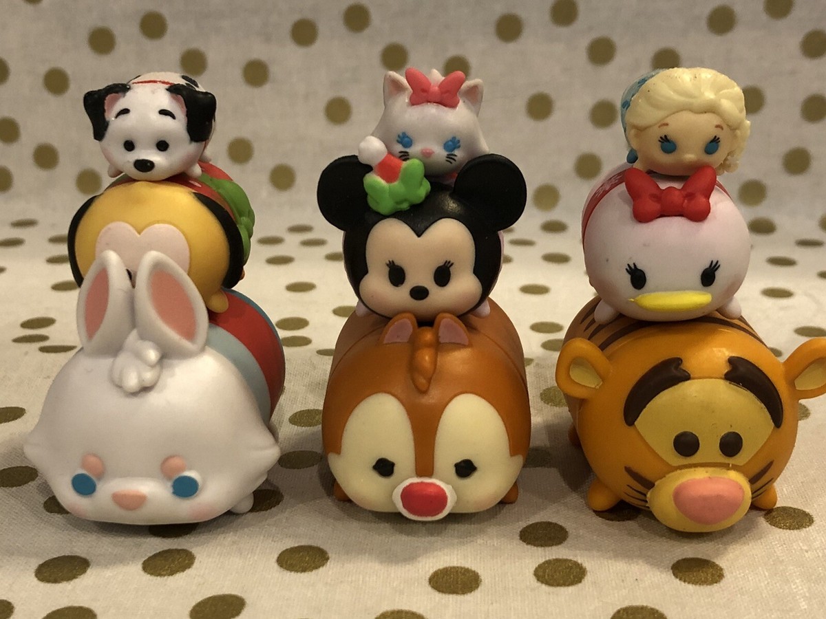 Disney Tsum Tsum Christmas Advent Toys Lot Complete Set Excellent