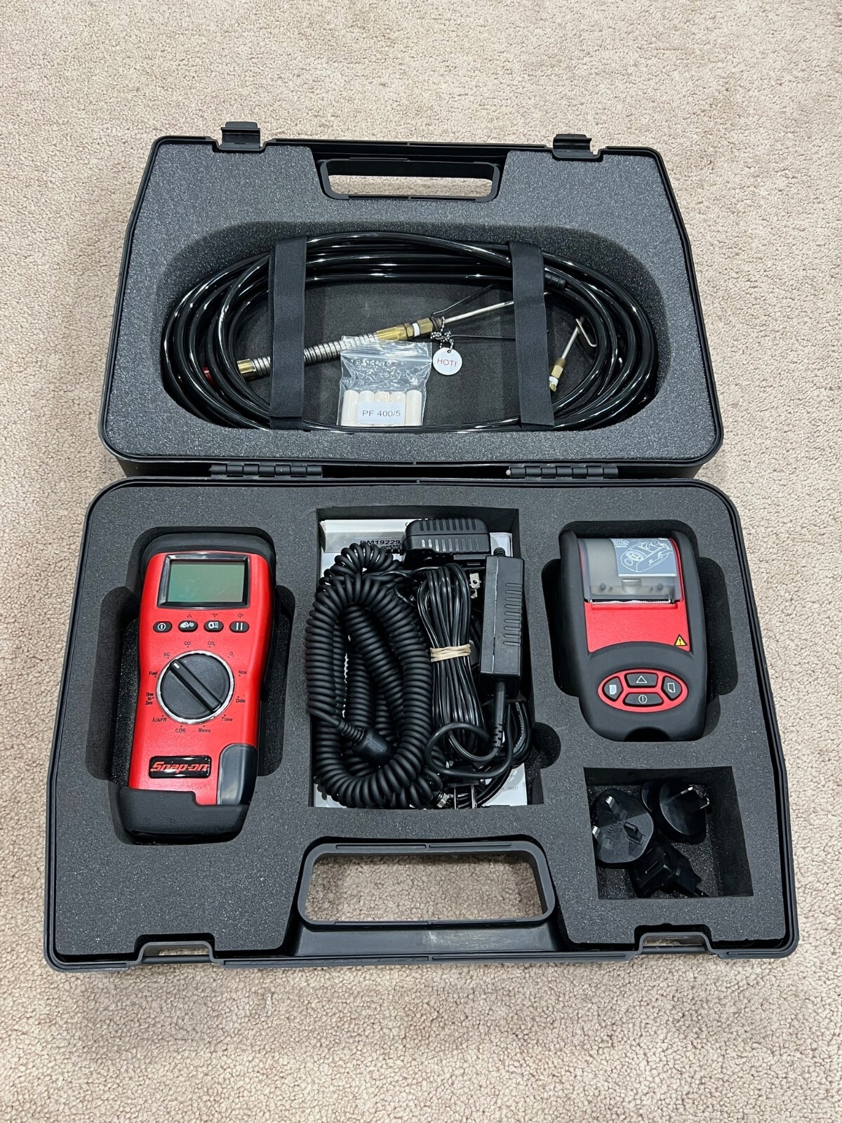Snapon 5gas analyzer HHGA5B with Infrared Printer New battery and