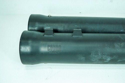 12 Harley Road Glide Touring Exhaust Muffler Silencer Cobra Rusty SCRATCH 1325 - Bild 10 von 22