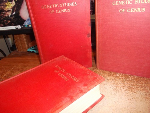 Genetic Studies of Genius - Vol I, II & III - HC - Stanford University - 1926 - Imagen 3 de 15