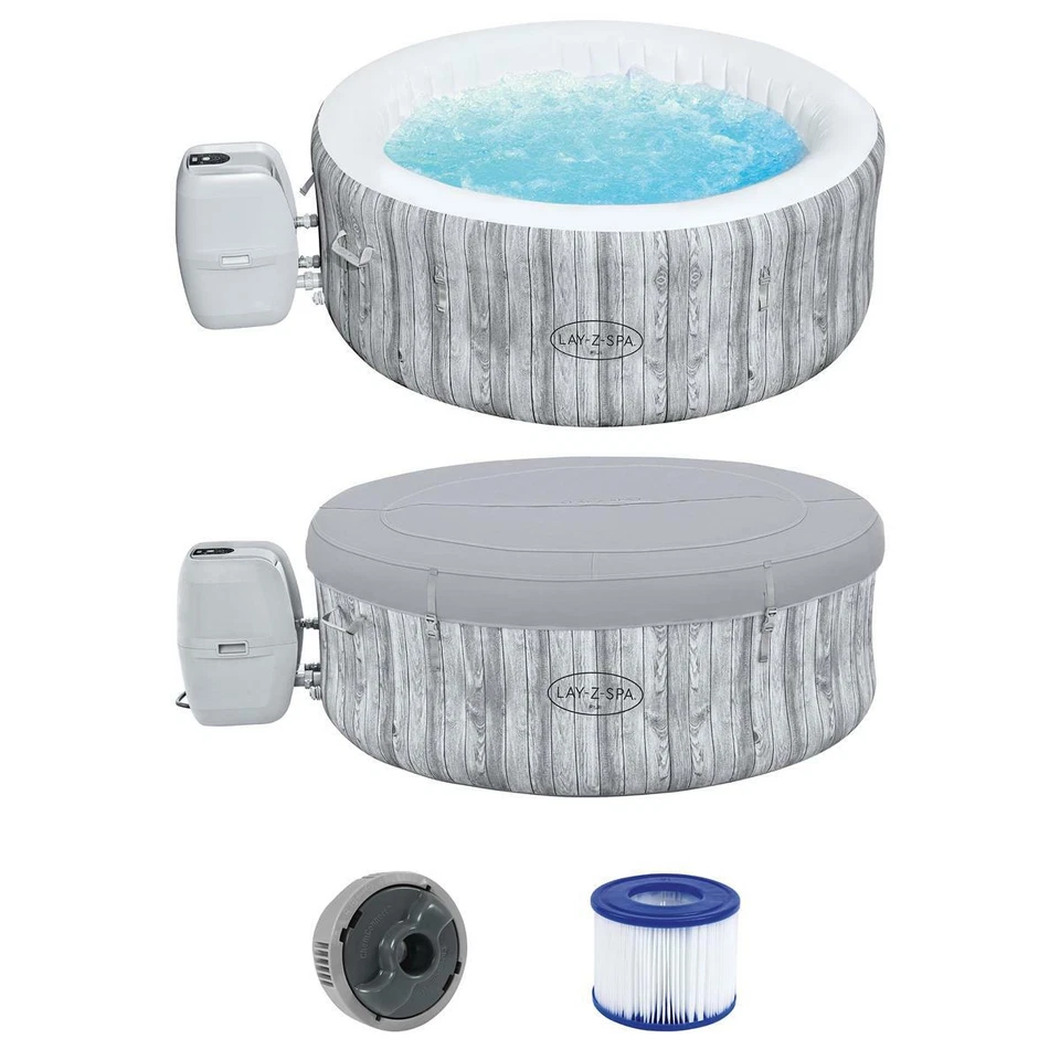 Bestway Lay Z Spa Whirlpool Fiji AirJet™ Ø 180 x 66 cm Pool aufblasbar Rund - Bild 4 von 4