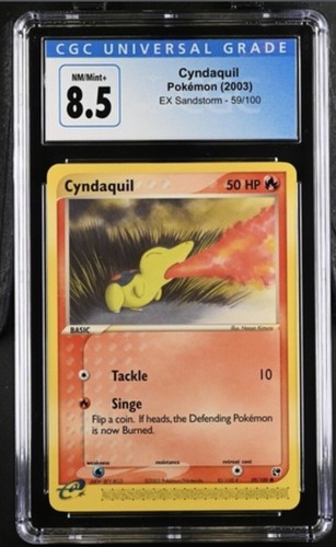 Cyndaquil graded CGC 8.5 for sale on eBay