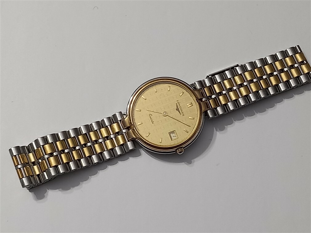 【1980年代物】LONGINES クオーツ式腕時計 L41372 1980年代物】LONGINES クオーツ式腕時計 L41372