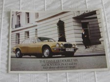 1977  DAIMLER  DOUBLE  SIX  &  SOVEREIGN  4  DOOR  RANGE  BROCHURE