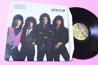 Kiss LP Lick It Up Yugoslavia 1984 EX | eBay