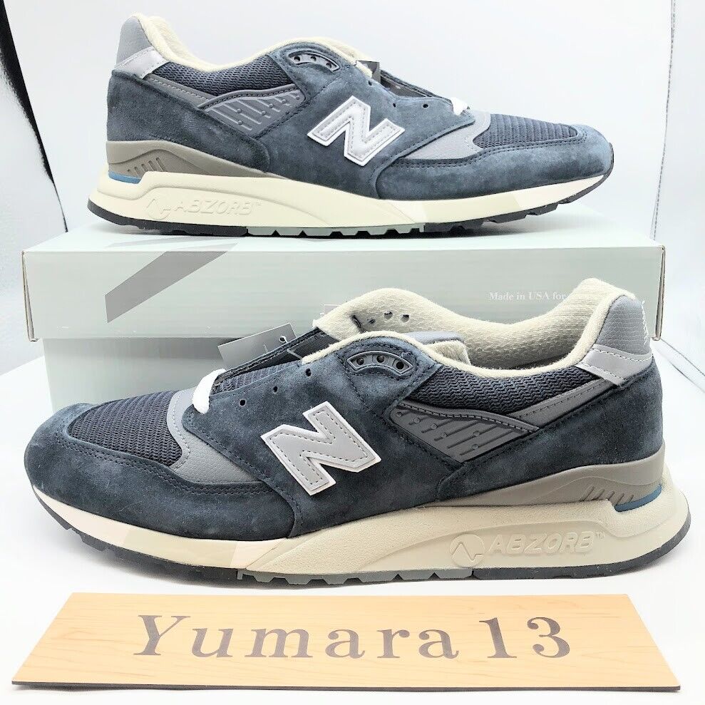 New Balance 998 NV Navy Made in USA U998NV Men's Size | eBay New Balance 998 NV Navy Made in USA U998NV Men's Size | eBay