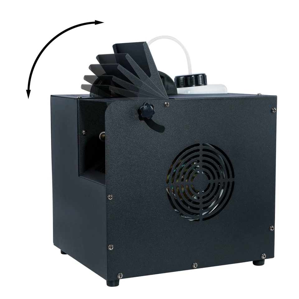 1500W DMX Low Profile Hazer Haze Smoke Fog Machine Theater Stage Effect Party DJ - Image 2 of 4