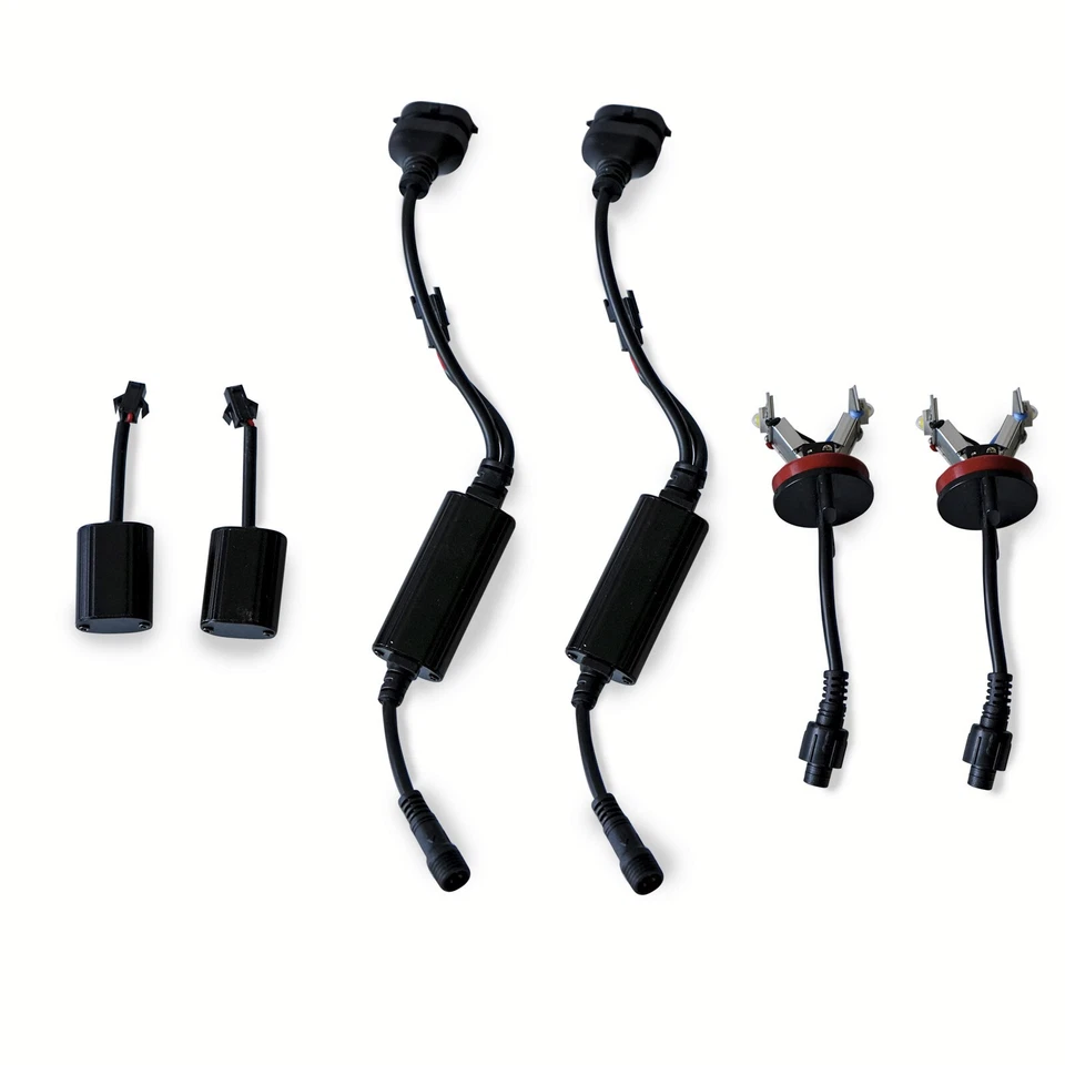 H8 LED Angel Eyes luz de pie para BMW X5 E70 X6 E71 E72 X1 E84 con xenón Z4 E89 - Imagen 3 de 4