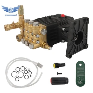Pompe de lavage de puissance à pression 4.0 GPM 1" Pompe à eau à arbre creux 4000 PSI