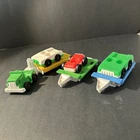 Vintage Fisher Price Truck Hauler w/ Semi, 3 Flatbed Haulers and 3 Cars