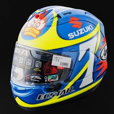 [Custom Paint] Arai RX-7X Helmet SUZUKI ECSTSR Barry Sheene