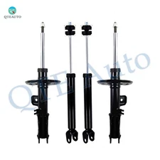 Set Front Suspension Strut Assembly-Rear Shock Absorber For 2013-2019 Ford Flex