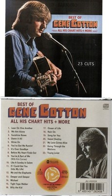 GENE COTTON YOU'VE GOT ME RUNNIN'ALL HIS CHART HITS + MORE 22 CUTS NEW IMPORT CD