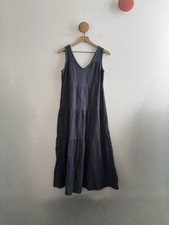 Quince Cotton Navy Dress Size XS