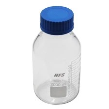 HFS(R) 1PC 2L Round Laboratory Media Storage Bottles, with GL80 PP Screw Cap