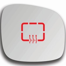 Spiegelglas Rechts Beheizbar für Dodge Caravan 2007 - 2020