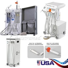 Portable Dental Mobile Delivery Unit Cart Air Compressor 4H/ Suction Unit System