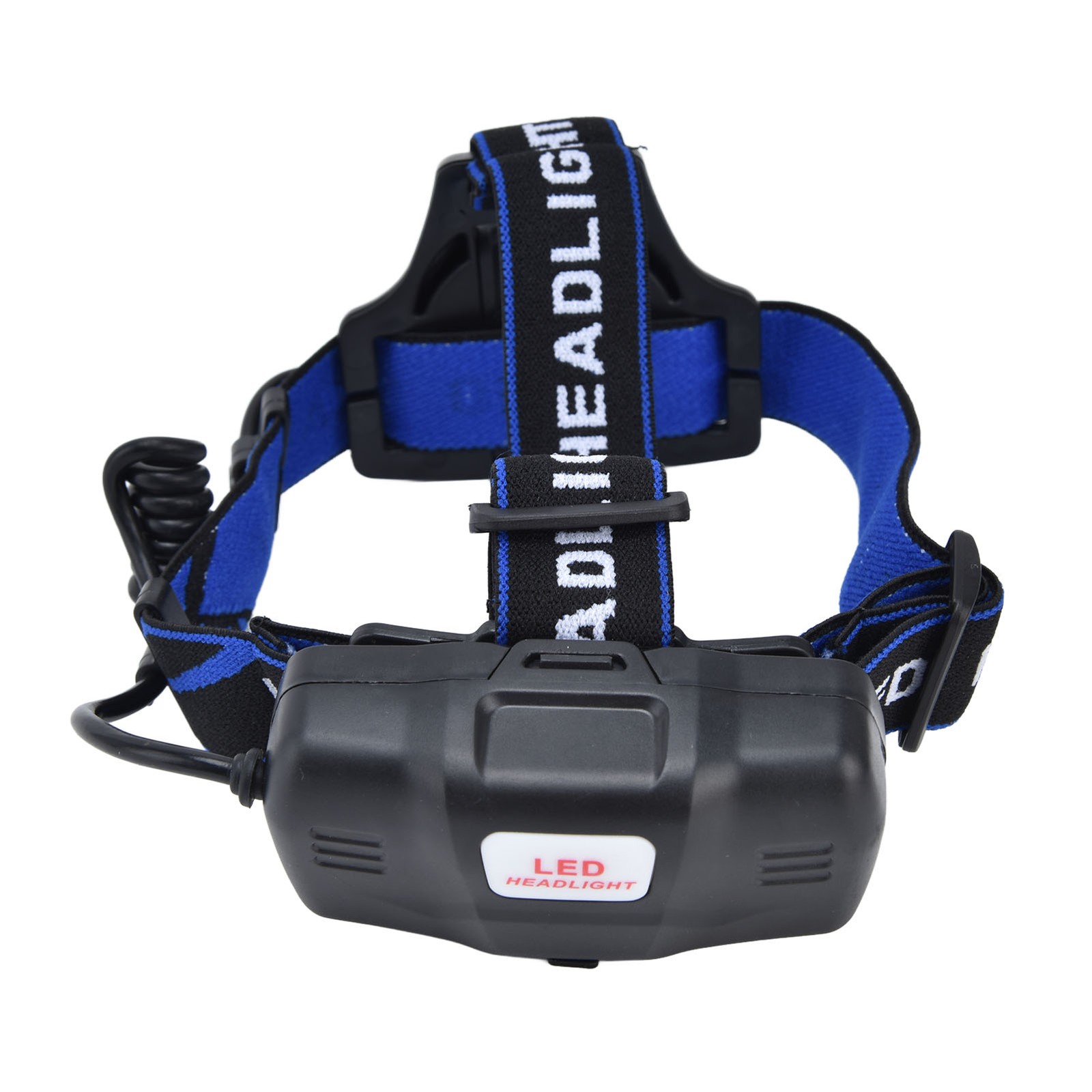 4 In 1 RGBW Headlamp Telescopic Zoom USB Rechargeable Super Bright AU.
