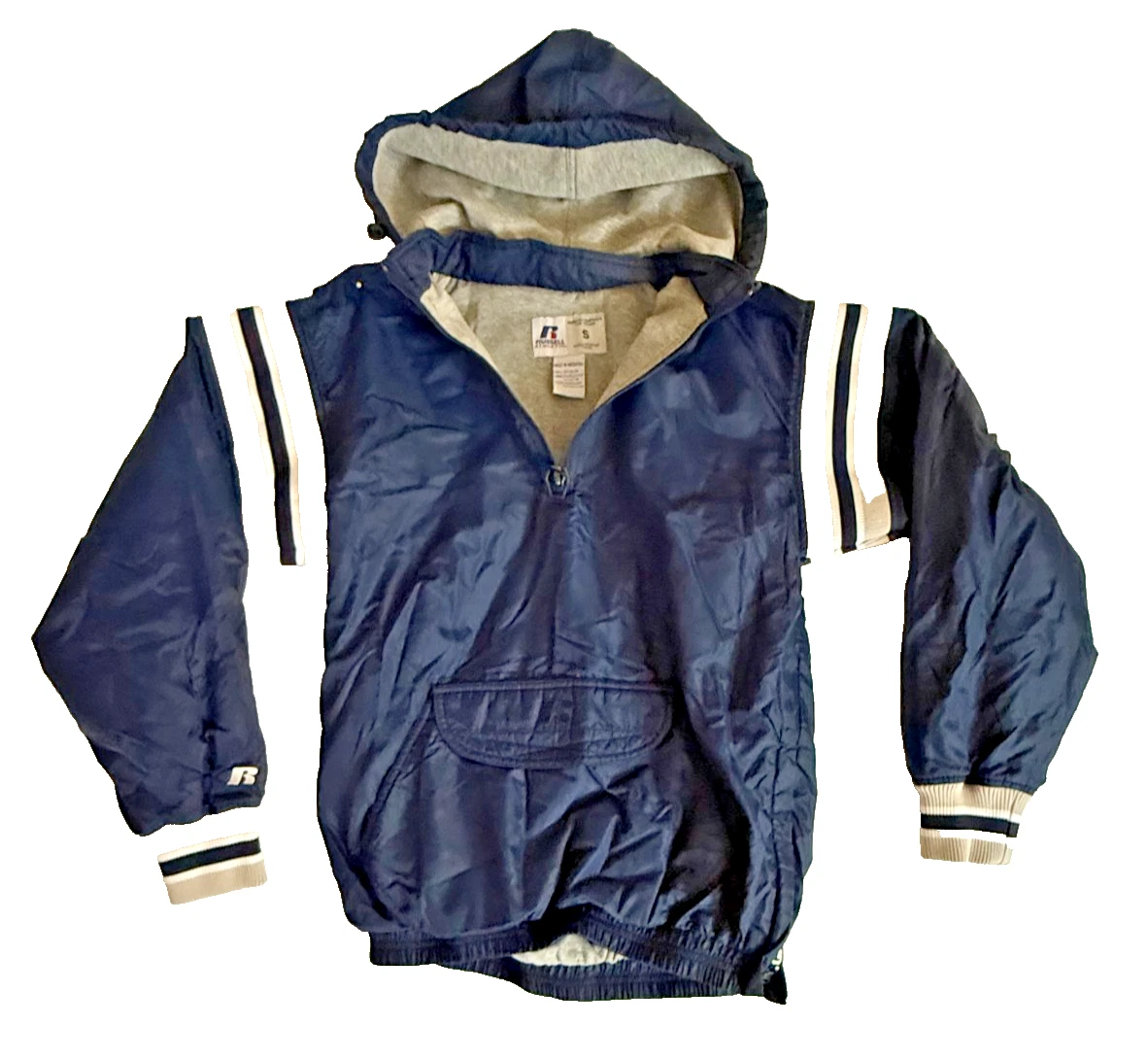 Vintage Russell Jacket With Removable Hoodie & Back Pocket WPL7232 Size Small