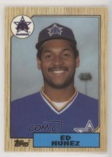 1987 Topps Tiffany Edwin Nunez Ed Nunez #427 0w8