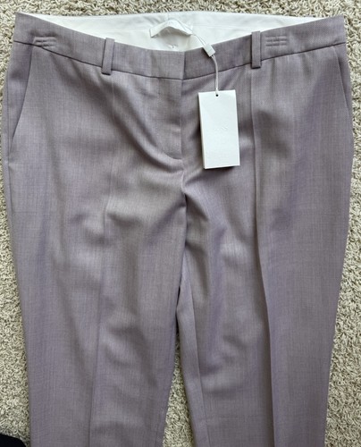 Women’s Hugo Boss Purple Wool Dress Pants Size 6 NWT - Picture 3 of 6