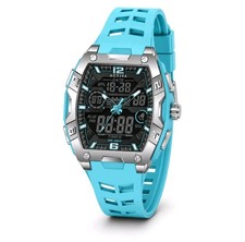 ACW8131-002 Activa X Invicta Digital Men's Watch - 50mm, Light Blue  New
