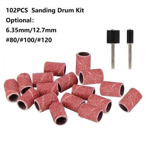 KIT DE TAMBOUR de ponçage outil électrique rallonge tige équipement d'atelier EUR 5,50 - FR