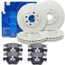 ATE Bremsscheiben + Beläge Vorne + Hinten passend für VW Phaeton 3.0 V6 4motion