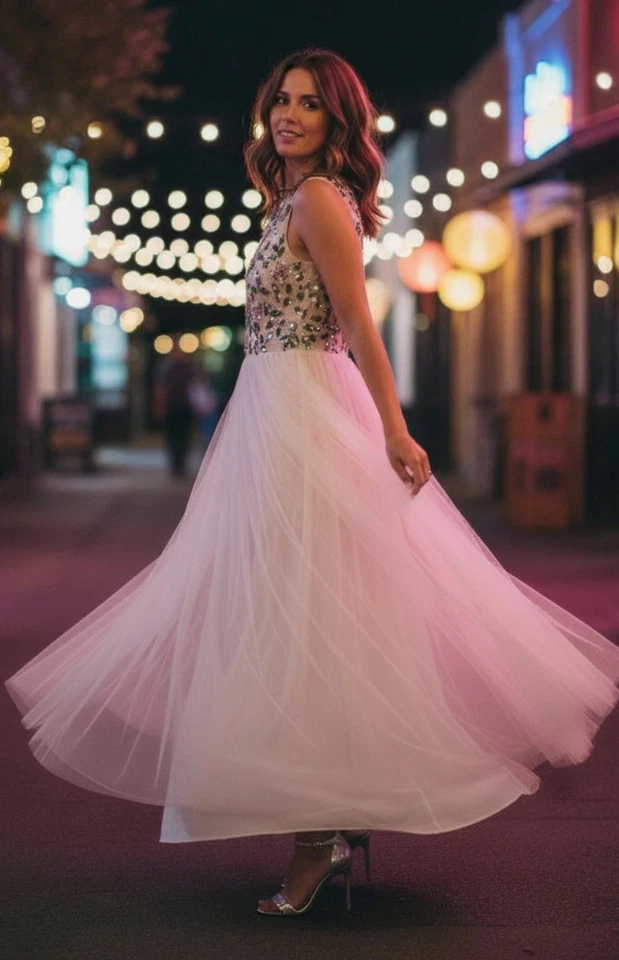 Платье макси Adrianna Papell 4 - Изображение 3 из 4