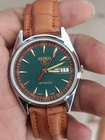Vintage Seiko 5 Refurbished 35MM Automatic Day/Date Japan Made Men's Wrist Watch