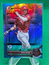 Arol Vera 2022 Bowman 1st Edition Blue Foil /150 #BPPF-101 