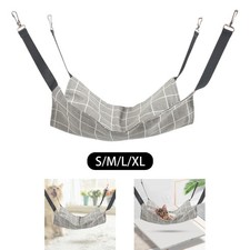 Cat Hanging Hammock Bed Pet Bed Resting Playing Portable Comfortable with Hooks