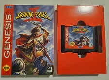Shining Force II 2 Sega Genesis CIB Complete Tested Working Authentic Rare WOW