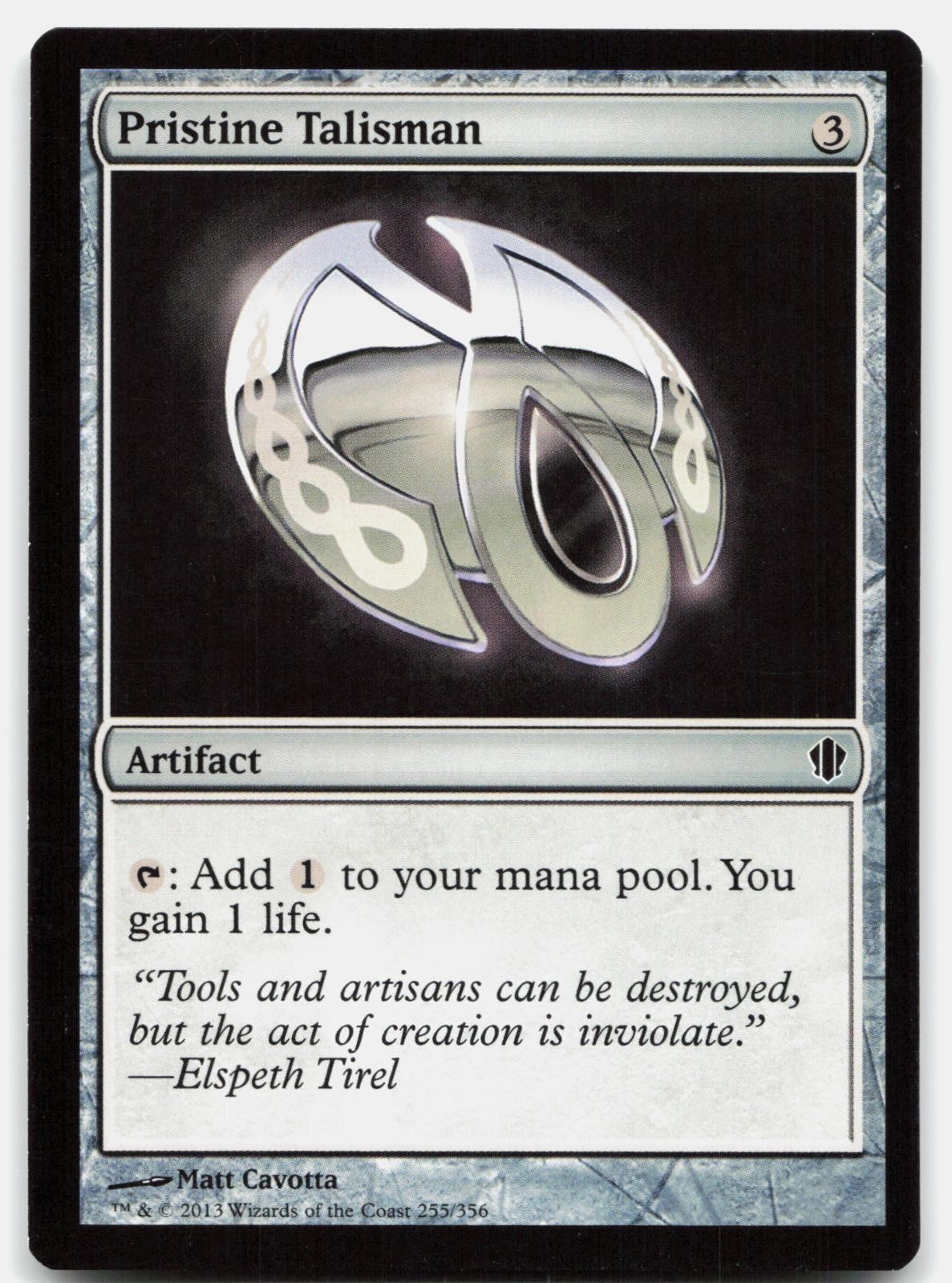 NM Pristine Talisman Commander 2013 255 C13 Magic: The Gathering