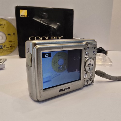 Nikon COOLPIX L11 6.0MP Digital Camera w/ Original Box & Instructions CIB Tested - Picture 8 of 13