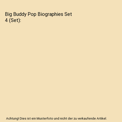 Big Buddy Pop Biographies Set 4 [Set]
