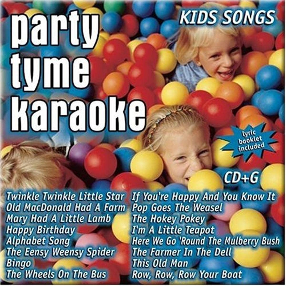 Party Tyme Karaoke Party Tyme Karaoke - Kids Songs (16-Song CD G) CD NEW