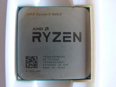 AMD Ryzen 5 1600X  - 3,6 GHz Six-Core (YD160XBCM6IAE) AM4 ; CPU ; Prozessor