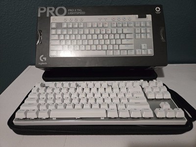 Logitech G PRO X TKL LIGHTSPEED Gaming Keyboard - White (GX Brown Tactile)