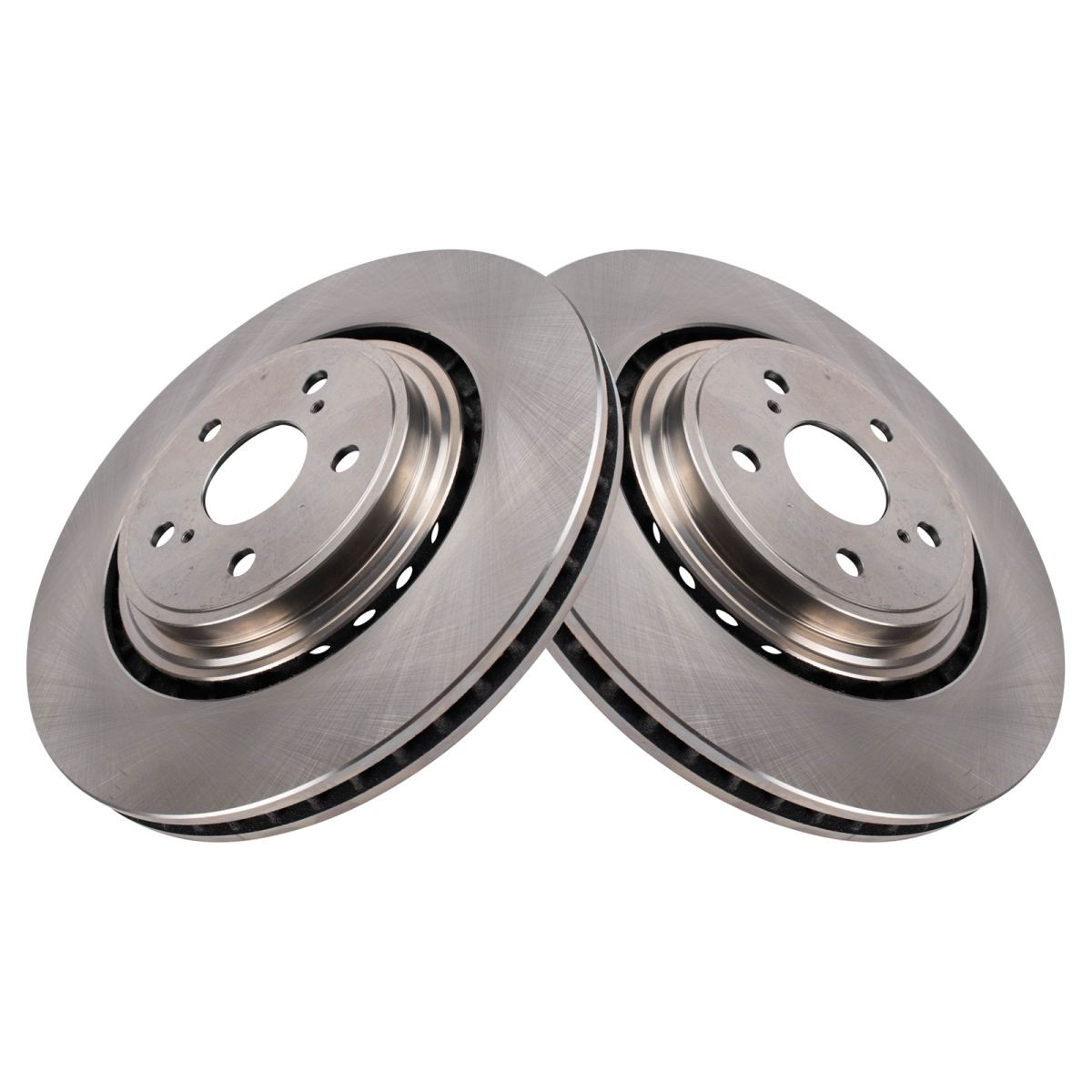 TRQ Front Brake Rotors Set For 2020-2024 Toyota Highlander