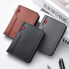 1Pc New Ultra-Thin Mini Soft PU Leather Credit Card Wallet Holder Short Vertical