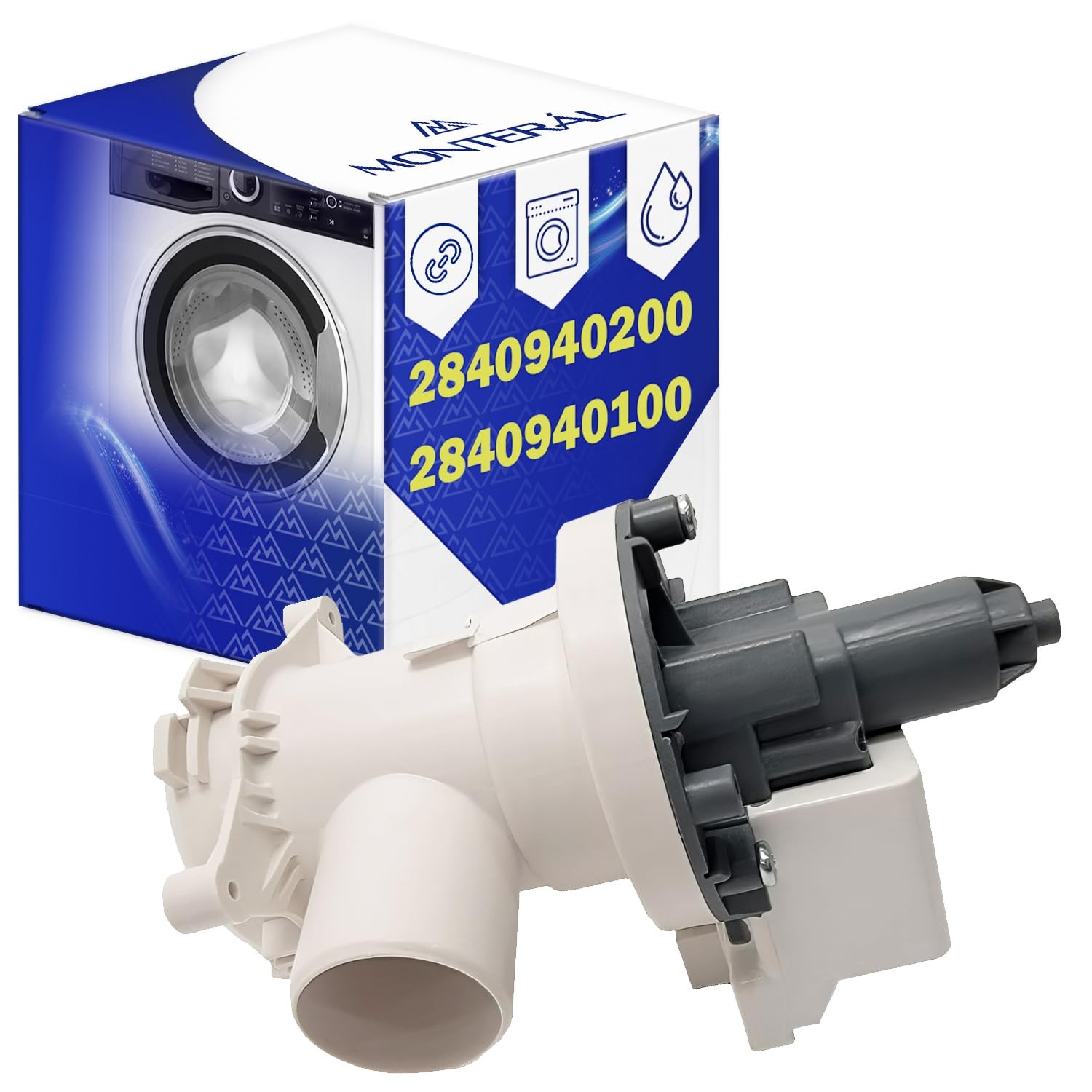Pompe de vidange de rechange pour lave-linge universel 30W 50HZ
