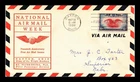 US COVER NATIONAL AIR MAIL WEEK FIRST DAY ISSUE SCOTT C23 DAYTON OHIO
