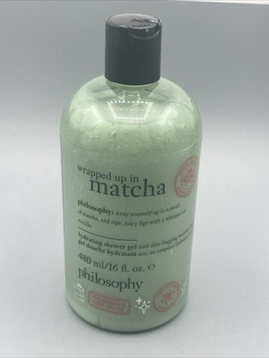 Philosophy Holiday Wrapped up in Matcha 3 in 1  Shampoo Shower Gel 16 Oz Sealed