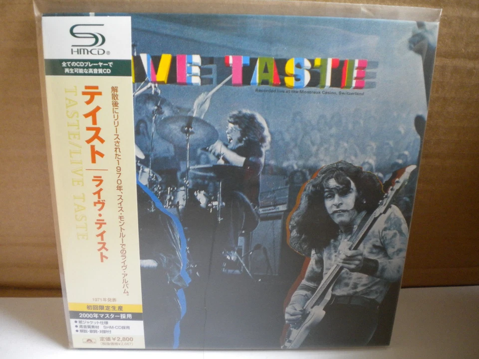 Taste-Live Taste -Japan mini lp SHM CD-Polydor-UICY-93974:1971/2009:Neu. - Bild 1 von 2