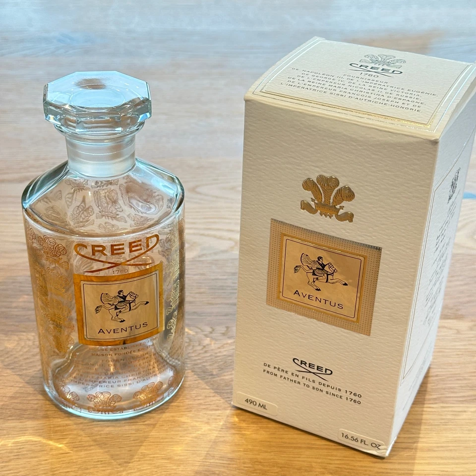 Creed AVENTUS - FLAKON LEER 500 ML - Parfum - Louis Vuitton - Xerjoff - Tom Ford