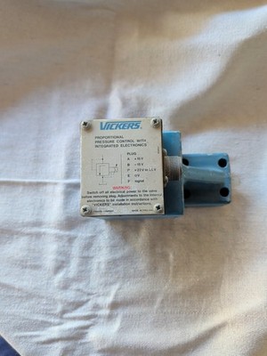 Vickers Proportional Pressure Control Valve FHST 3 FVE 10, 210 Bar Max,