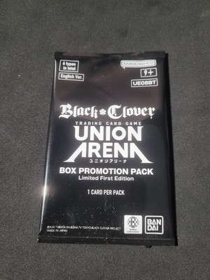1x Union Arena Black Clover Box Promotion Pack Sealed English